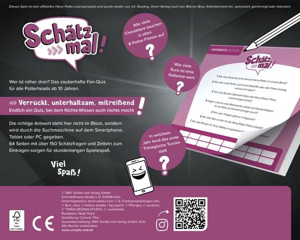 Produktbild: Sch&auml;tz mal! Hogwarts Edition