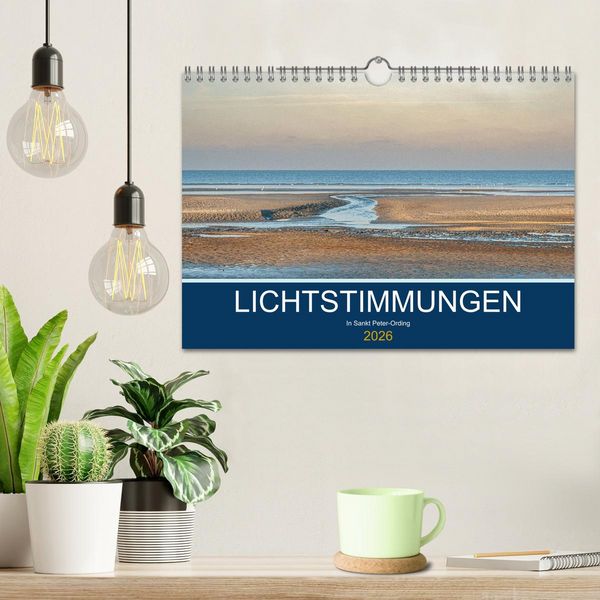 Produktbild: Lichtstimmungen in Sankt Peter-Ording (Wandkalender 2026 DIN A4 quer), CALVENDO Monatskalender