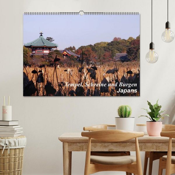 Produktbild: Tempel, Schreine und Burgen Japans (Wandkalender 2026 DIN A2 quer), CALVENDO Monatskalender