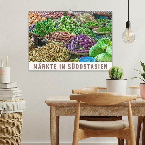Produktbild: M&auml;rkte in S&uuml;dostasien (Wandkalender 2027 DIN A3 quer), CALVENDO Monatskalender