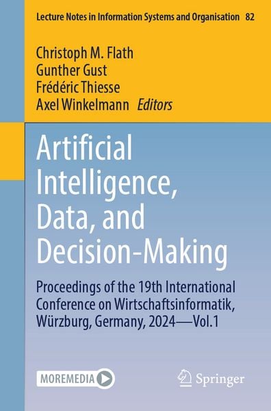 Produktbild: Artificial Intelligence, Data, and Decision-Making
