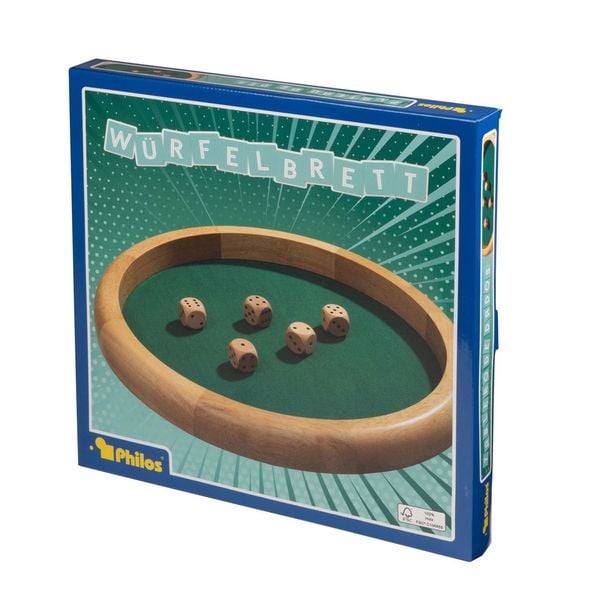 Produktbild: Philos 3143 - W&uuml;rfelbrett, extra gro&szlig; 40cm