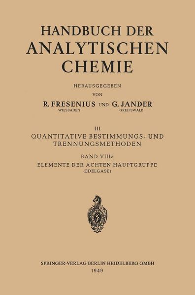 Produktbild: Elemente der Achten Hauptgruppe