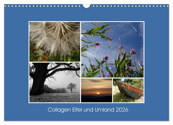 Produktbild: Collagen aus Eifel und Umland 2026 (Wandkalender 2026 DIN A3 quer), CALVENDO Monatskalender