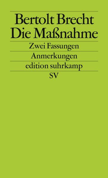 Produktbild: Die Ma&szlig;nahme