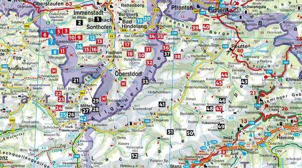 Produktbild: Allg&auml;uer Alpen und Lechtal