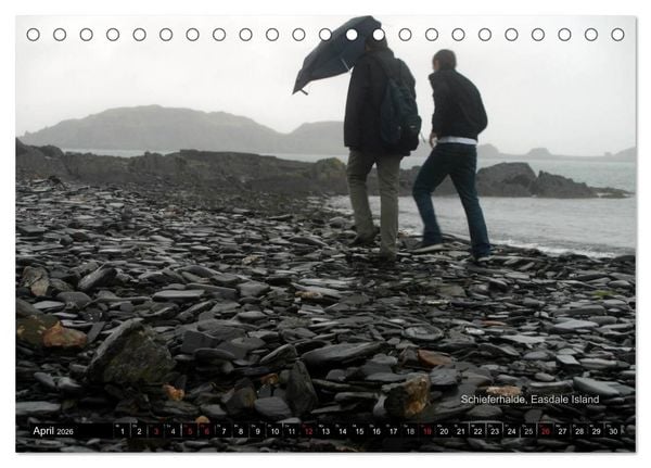Produktbild: Schottland und Edinburgh (Tischkalender 2026 DIN A5 quer), CALVENDO Monatskalender