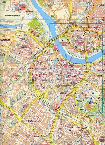Produktbild: Publicpress Stadtplan Dresden 1:16.000