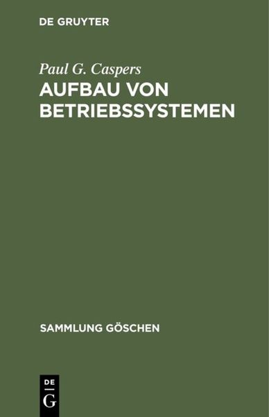 Aufbau von Betriebssystemen