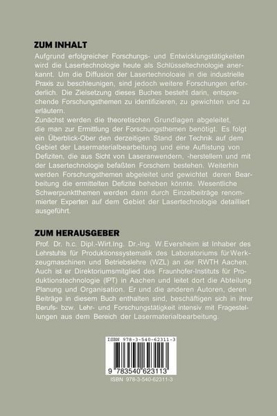 Produktbild: Lasergerechte Konstruktion und Fertigung