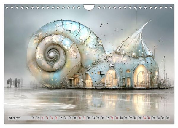 Produktbild: Ein Fl&uuml;stern hinter dem Wei&szlig; (Wandkalender 2026 DIN A4 quer), CALVENDO Monatskalender