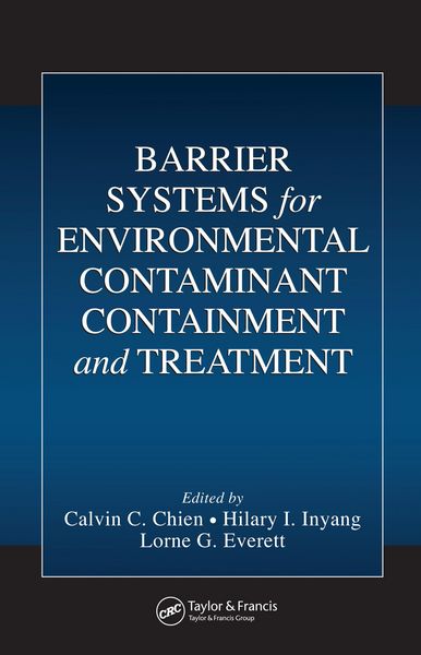 Produktbild: Barrier Systems for Environmental Contaminant Containment and Treatment