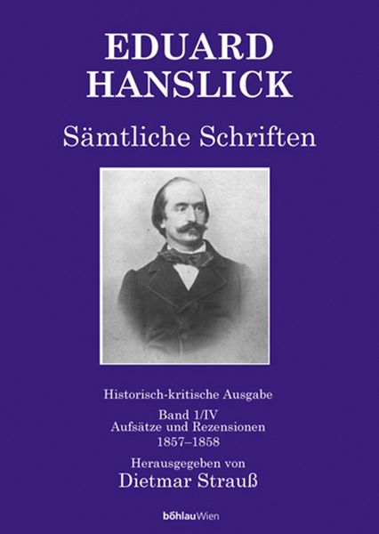 Produktbild: Eduard Hanslick - S&auml;mtliche Schriften