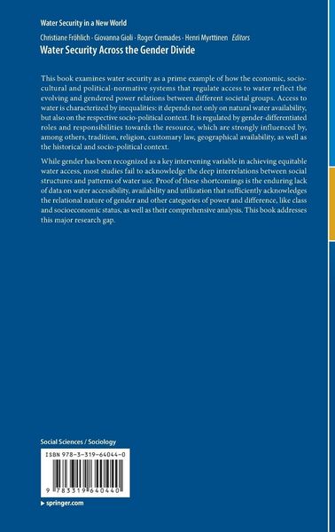 Produktbild: Water Security Across the Gender Divide