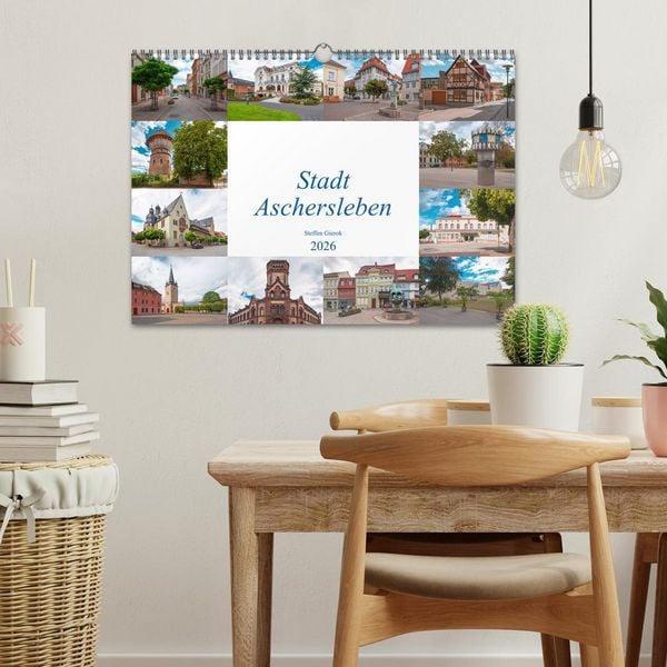 Produktbild: Stadt Aschersleben (Wandkalender 2026 DIN A3 quer), CALVENDO Monatskalender