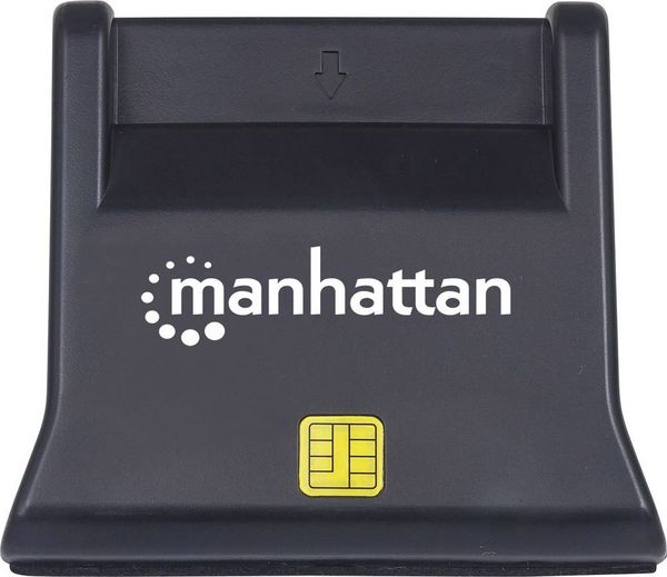 Produktbild: Manhattan 102025 USB-Smartcard/SIM Chipkartenleser