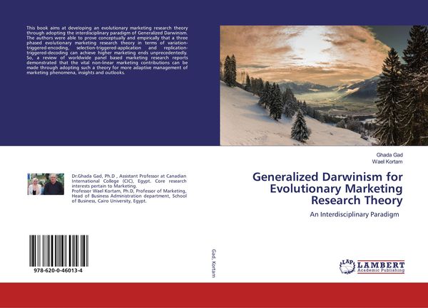Produktbild: Generalized Darwinism for Evolutionary Marketing Research Theory