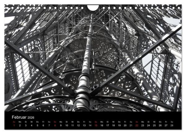 Produktbild: Der Gusseiserne Turm zu L&ouml;bau (Wandkalender 2026 DIN A4 quer), CALVENDO Monatskalender