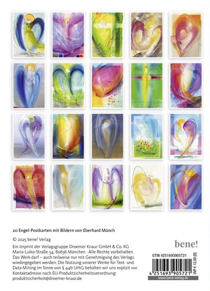 Produktbild: Ich schenke dir einen Engel - Postkartenbuch