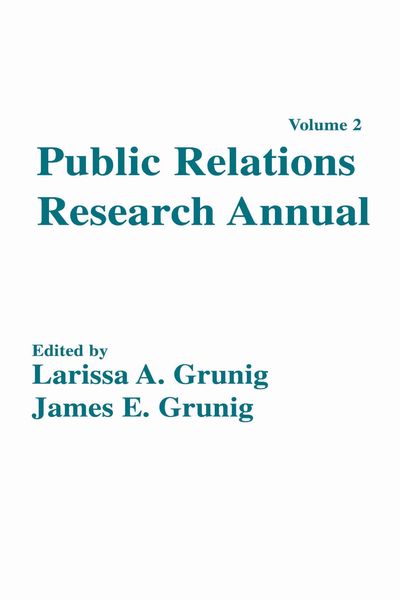 Produktbild: Public Relations Research Annual