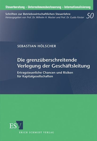 Produktbild: Die grenz&uuml;berschreitende Verlegung der Gesch&auml;ftsleitung