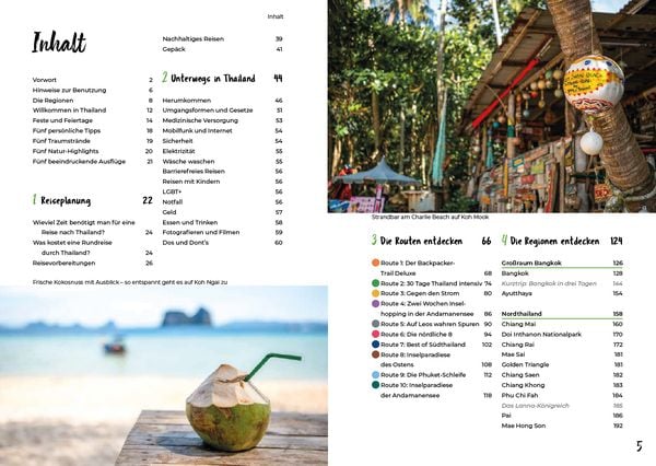 Produktbild: Reiserouten durch Thailand: Reiseplanung, Highlights, Inspirationen
