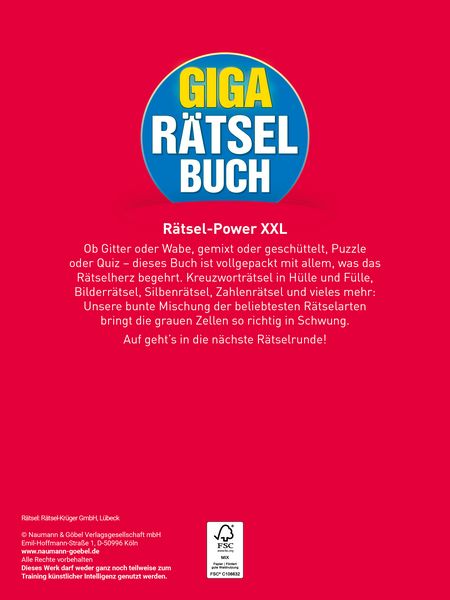 Produktbild: Giga-R&auml;tselbuch 9