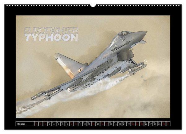 Produktbild: Aero Action Art - Luftfahrt Kunst (hochwertiger Premium Wandkalender 2026 DIN A2 quer), Kunstdruck in Hochglanz