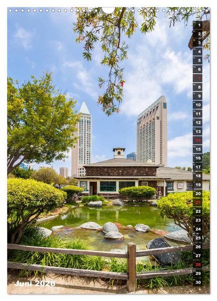 Produktbild: SAN DIEGO K&uuml;stenmetropole mit Flair (Wandkalender 2026 DIN A3 hoch), CALVENDO Monatskalender