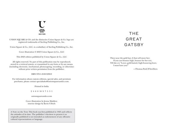 Produktbild: The Great Gatsby (Special Edition)