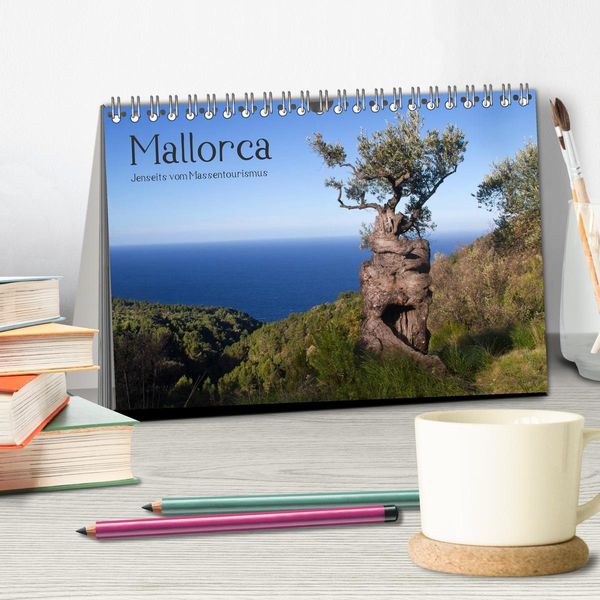 Produktbild: Mallorca - Jenseits vom Massentourismus (Tischkalender 2026 DIN A5 quer), CALVENDO Monatskalender