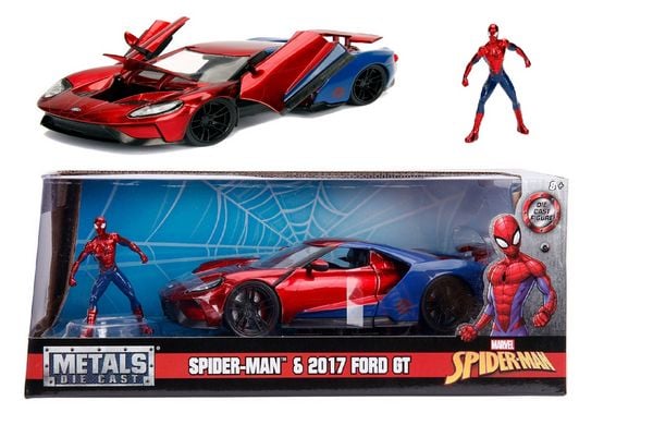 Produktbild: Marvel Spiderman 2017 Ford GT 1:24