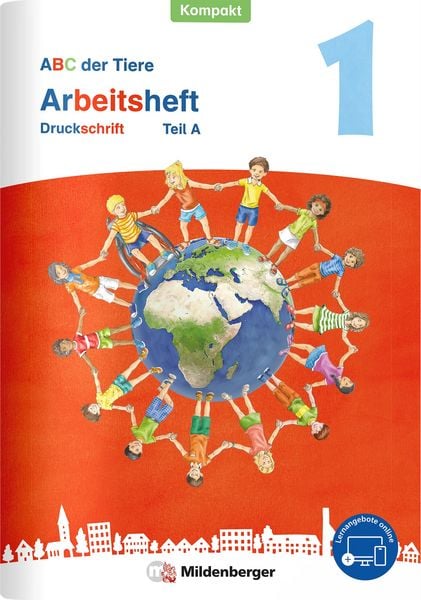 Produktbild: ABC der Tiere 1 Neubearbeitung &ndash; Arbeitsheft Druckschrift Kompakt, Teil A und B
