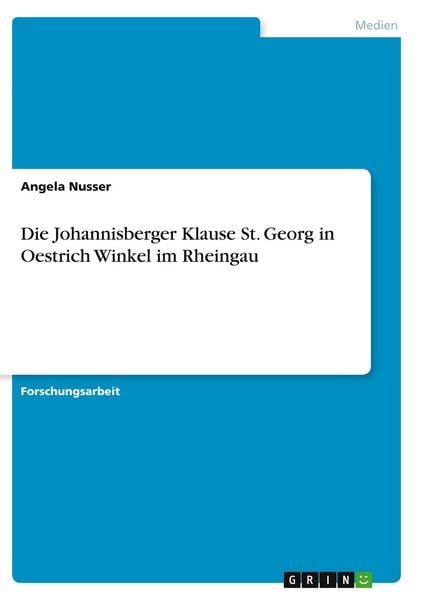 Produktbild: Die Johannisberger Klause St. Georg in Oestrich Winkel im Rheingau