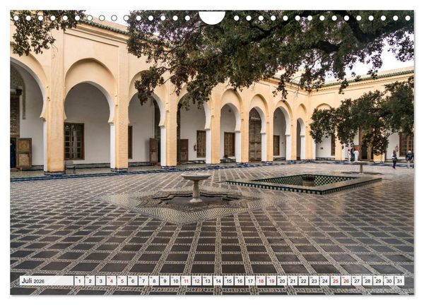Produktbild: Marokko - Fes (Wandkalender 2026 DIN A4 quer), CALVENDO Monatskalender