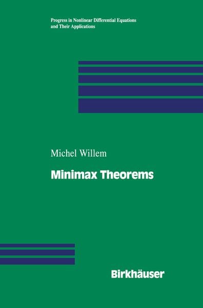 Produktbild: Minimax Theorems