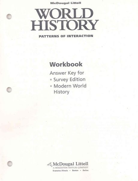 Produktbild: McDougal Littell World History