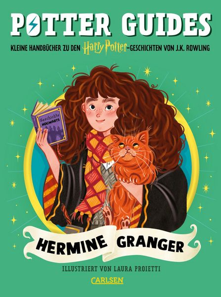 Potter Guides: Hermine Granger, Gebundene Ausgabe von J. K. Rowling, Carlsen, 978-3-551-55967-8