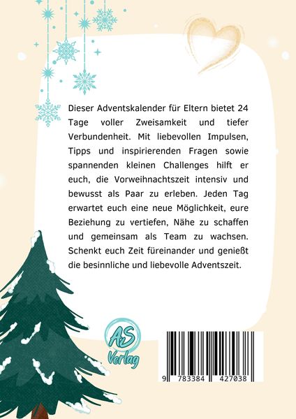 Produktbild: Adventskalender f&uuml;r feinf&uuml;hlige Eltern: Challenges, Impulse, Fragen und Affirmationen.