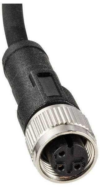 Produktbild: TRU COMPONENTS TC-12833016 Sensor-/Aktor-Anschlussleitung M12 Kupplung, gerade 10 m Polzahl Sensoren: 3 1 St.