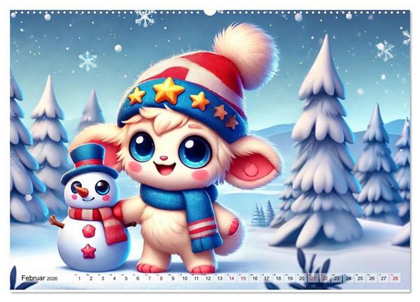 Produktbild: Buddy Stars - Abenteuer f&uuml;r Kinder (Wandkalender 2026 DIN A2 quer), CALVENDO Monatskalender