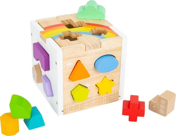 Produktbild: Steckw&uuml;rfel Regenbogen