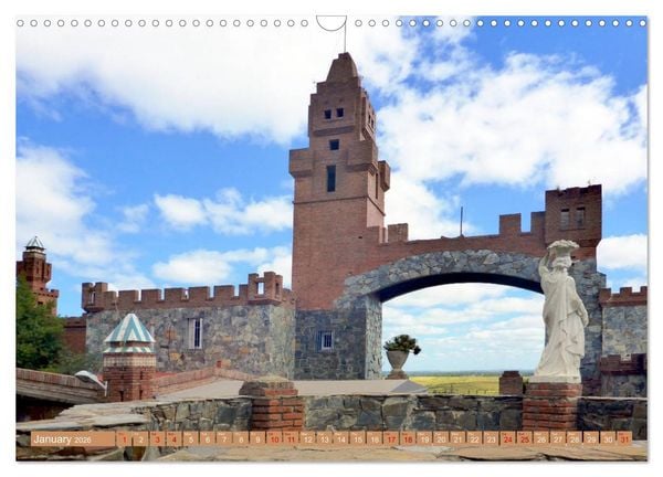 Produktbild: Uruguay - Land of the gauchos (Wall Calendar 2026 DIN A3 landscape), CALVENDO 12 Month Wall Calendar