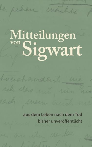 Produktbild: Mitteilungen von Sigwart