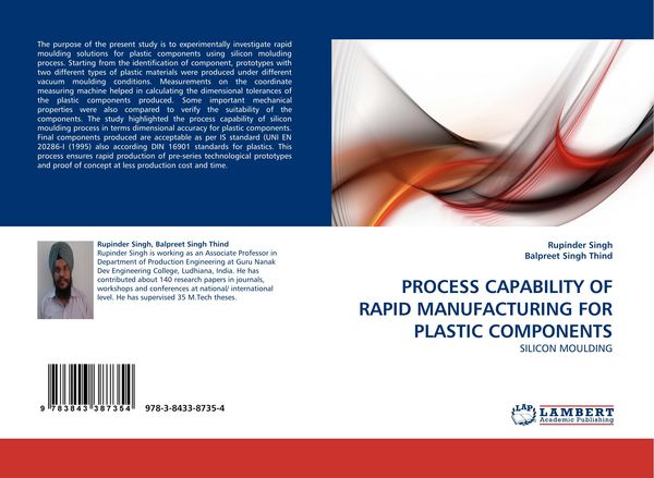 Produktbild: PROCESS CAPABILITY OF RAPID MANUFACTURING FOR PLASTIC COMPONENTS