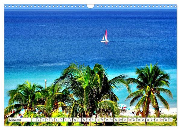 Produktbild: Lust auf Meer - Wasserfreuden in Kuba (Wandkalender 2026 DIN A3 quer), CALVENDO Monatskalender