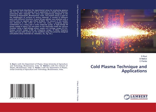 Produktbild: Cold Plasma Technique and Applications