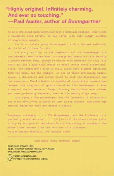 Produktbild: The Housekeeper and the Professor