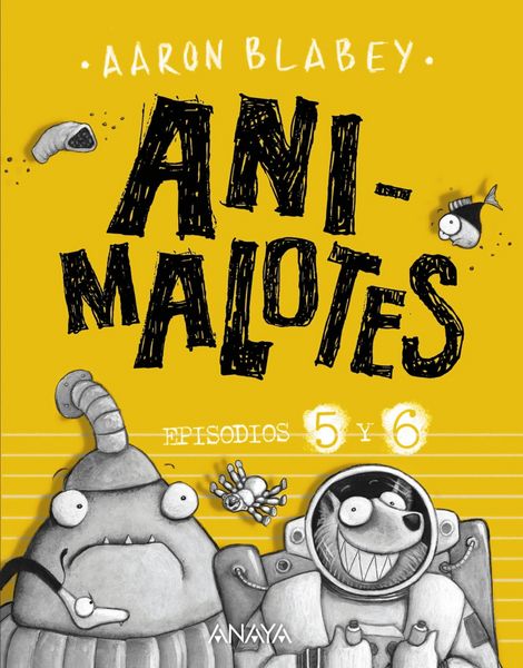 Produktbild: Animalotes 5 y 6: Foll&oacute;n intergal&aacute;ctico / Aliens contra Animalotes