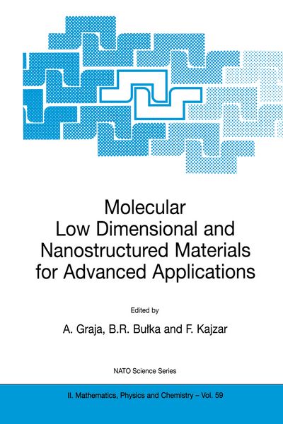 Produktbild: Molecular Low Dimensional and Nanostructured Materials for Advanced Applications